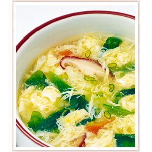 画像3: たまごスープ「野菜とたまごのスープ」8g×9袋入り (9人前) トーノー