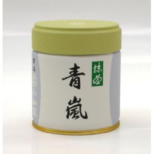 画像1: 抹茶「青嵐」40g 缶入り 丸久 小山園